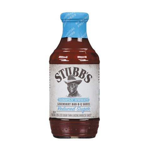 stubbs sugar free bbq sauce